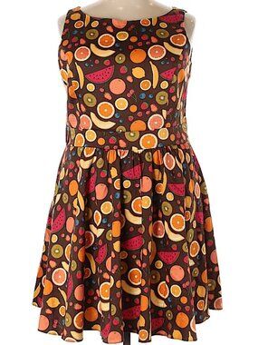 Lady Vintage Fruit Basket Dress